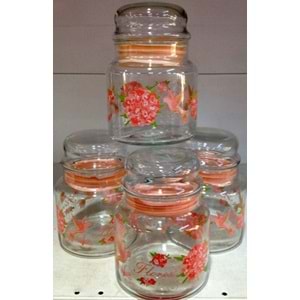 LAV SERA ORTA BOY KAVANOZ Viniage 635cc