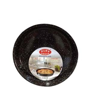 EMAYE 36CM YUVARLAK TEPSİ BENEKLİ